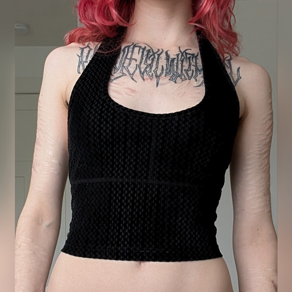 FBC Velvet Halter Top